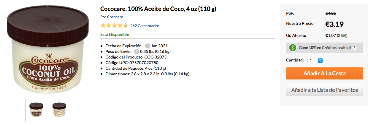 Las máscaras para los cabellos con el aceite shi karite